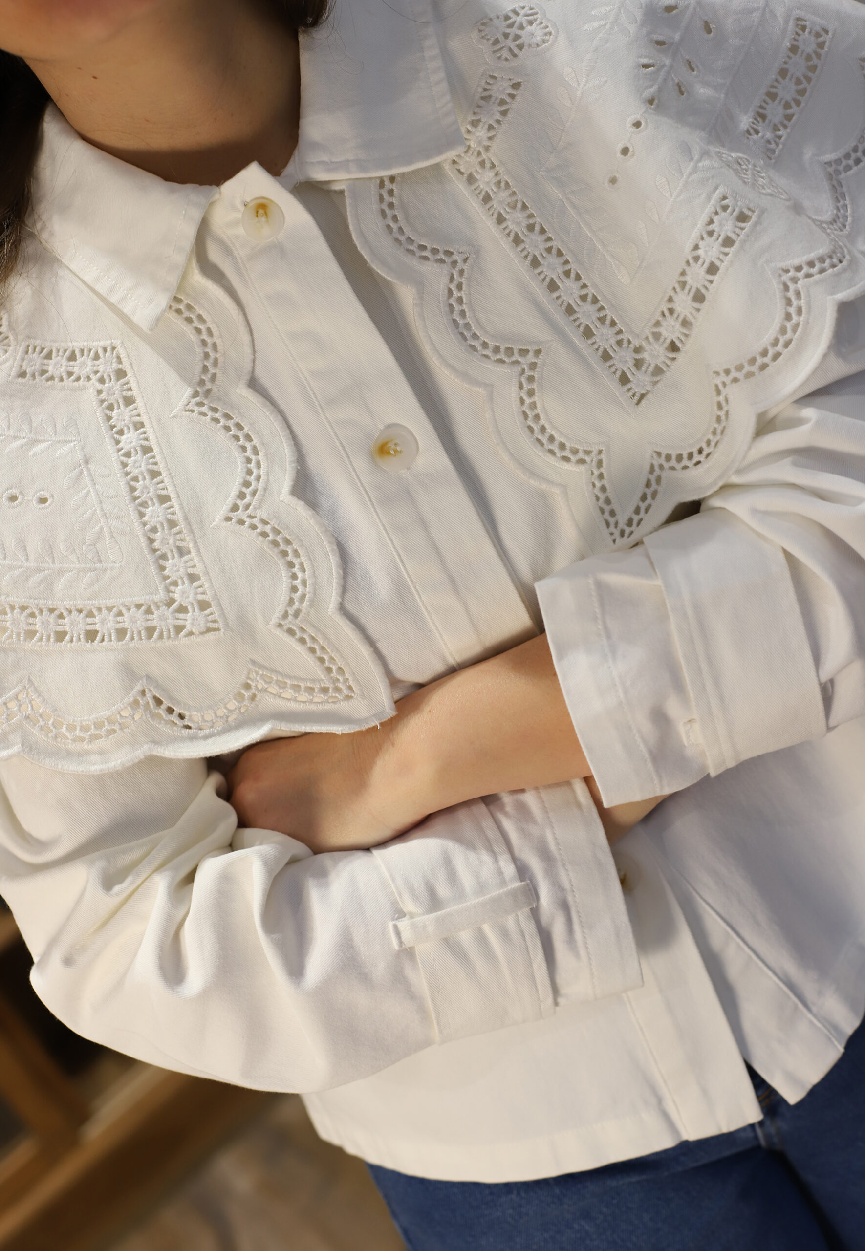 Chaqueta cuello troquelado - Imagen 4