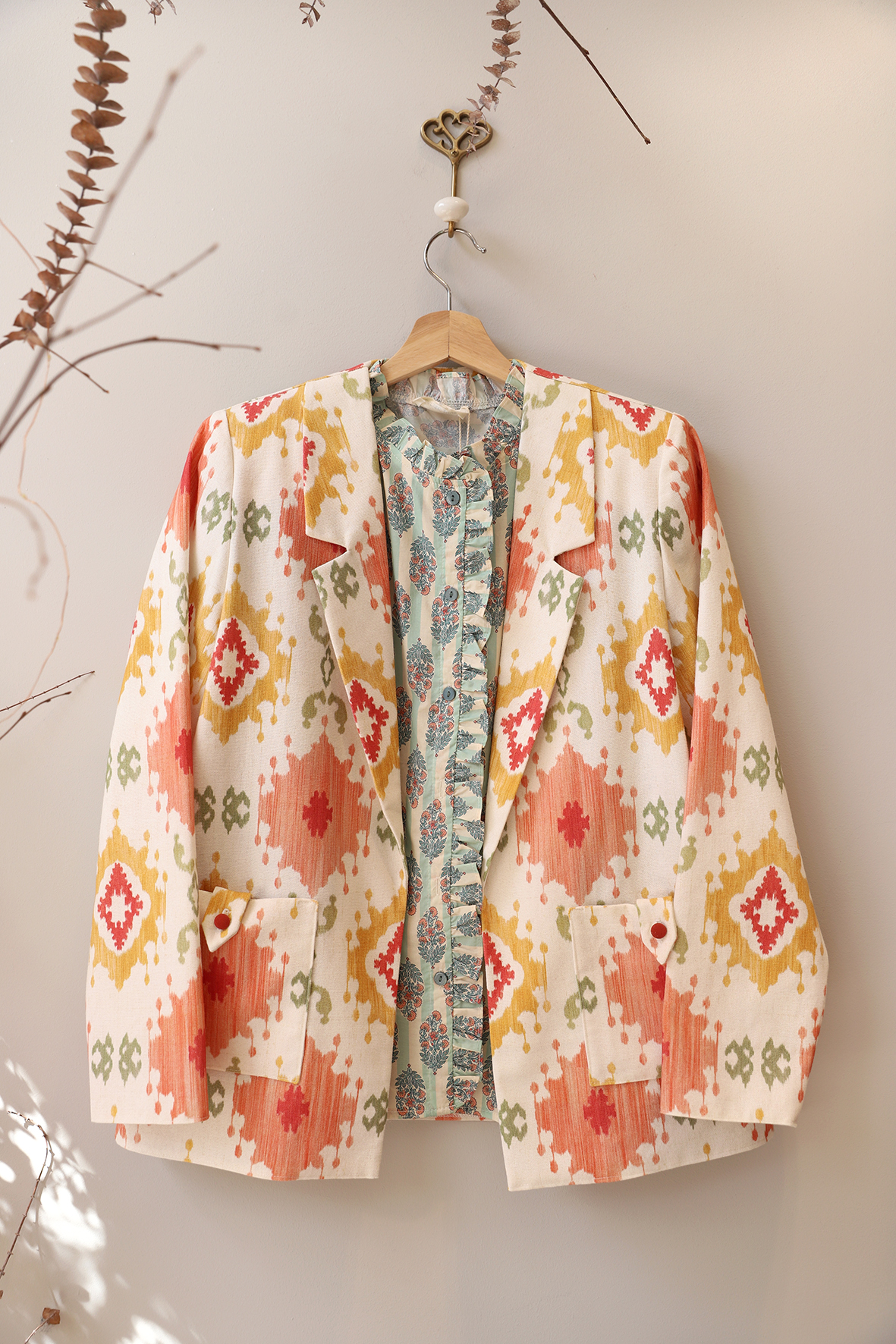 Chaqueta Geométrica