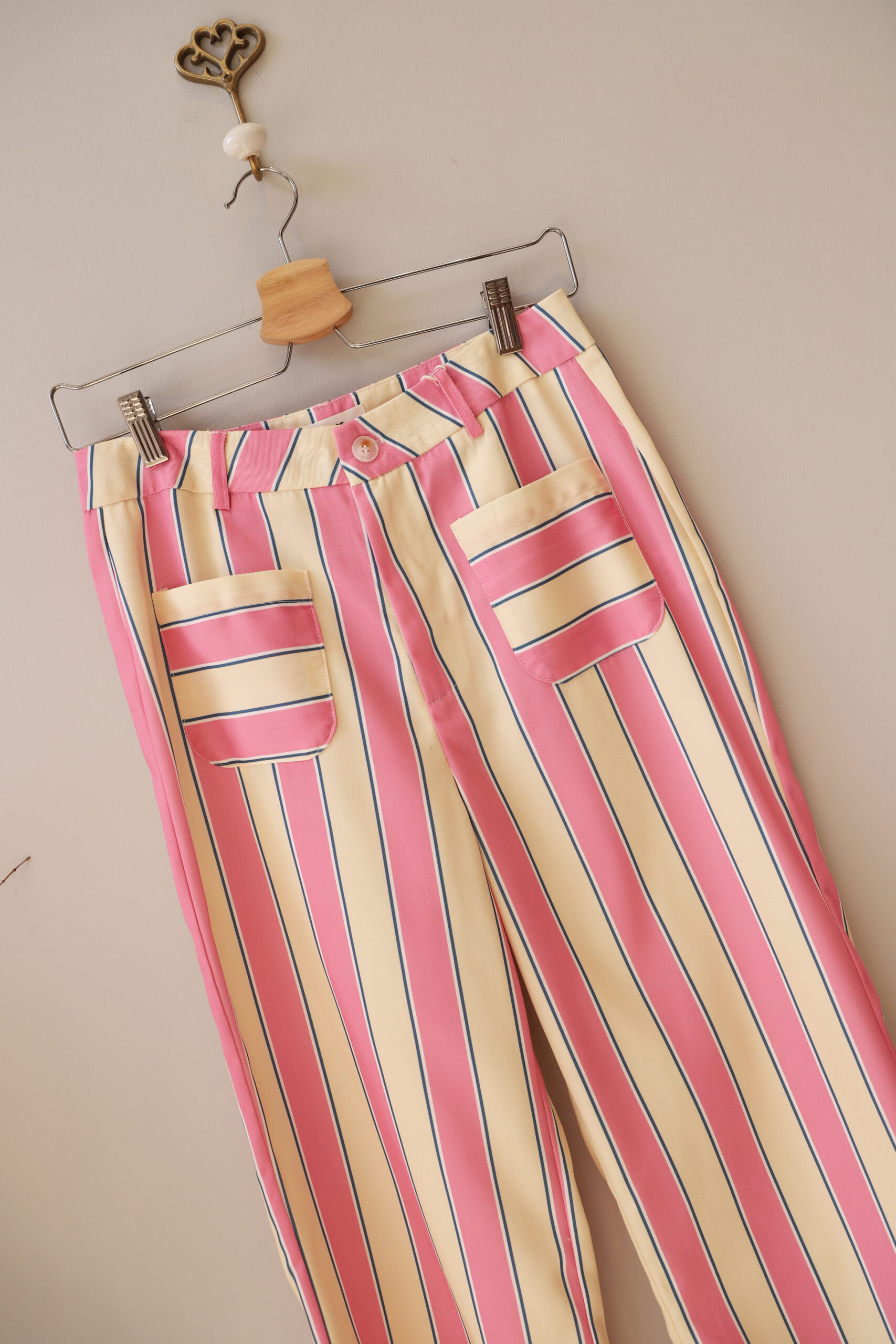 Pantalón rayas Rosa - Imagen 2