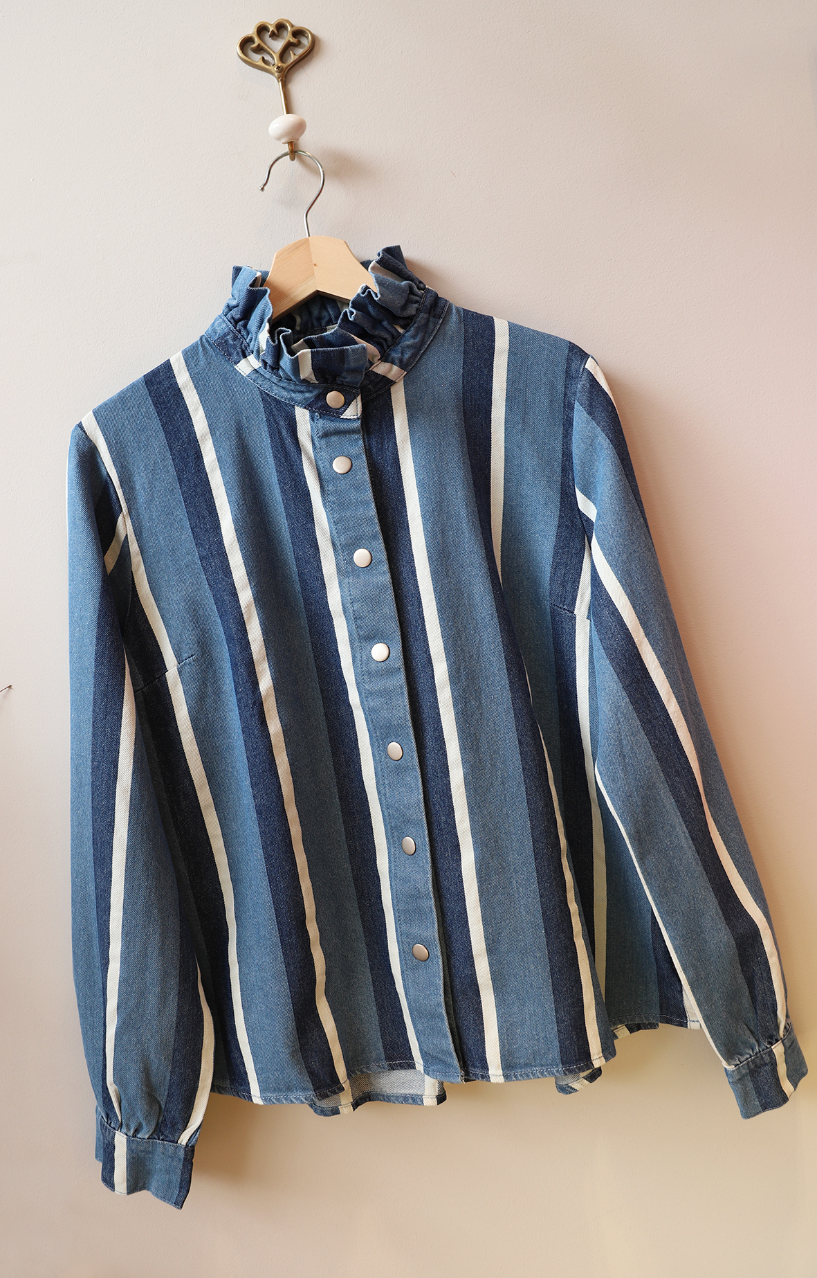 Sobrecamisa Vaquera de Rayas
