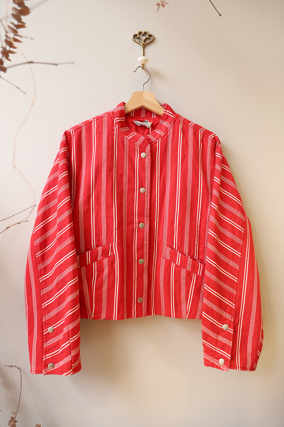 Bomber Jacket Roja