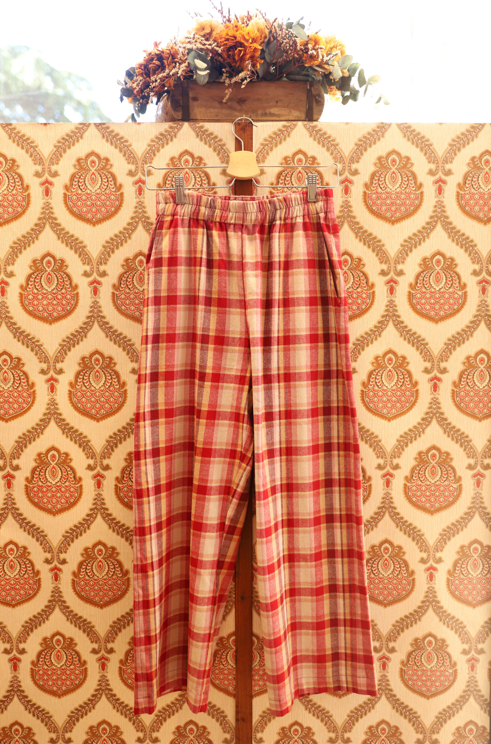 Pantalón Rayas Rojo