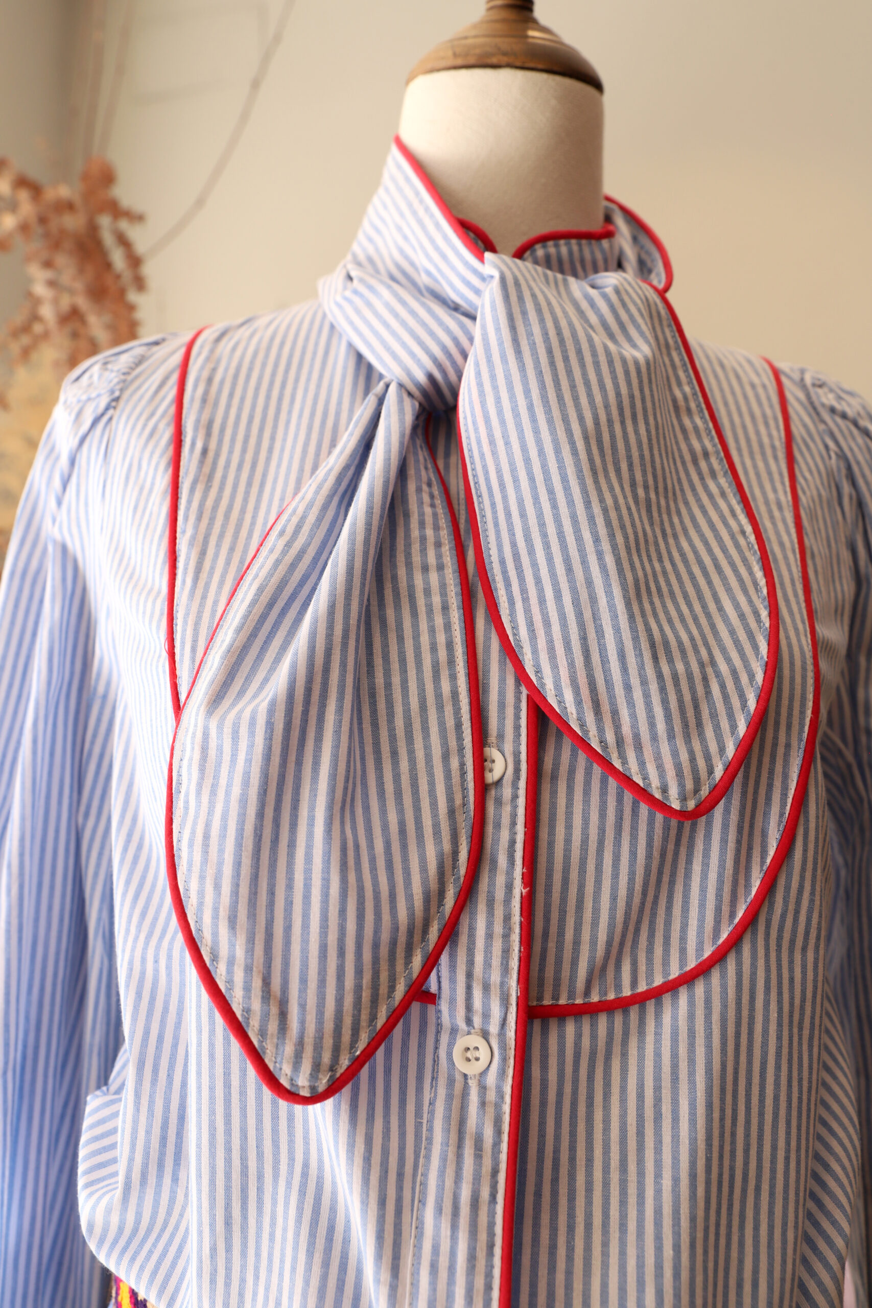 Blusa Contorno Rojo - Imagen 3