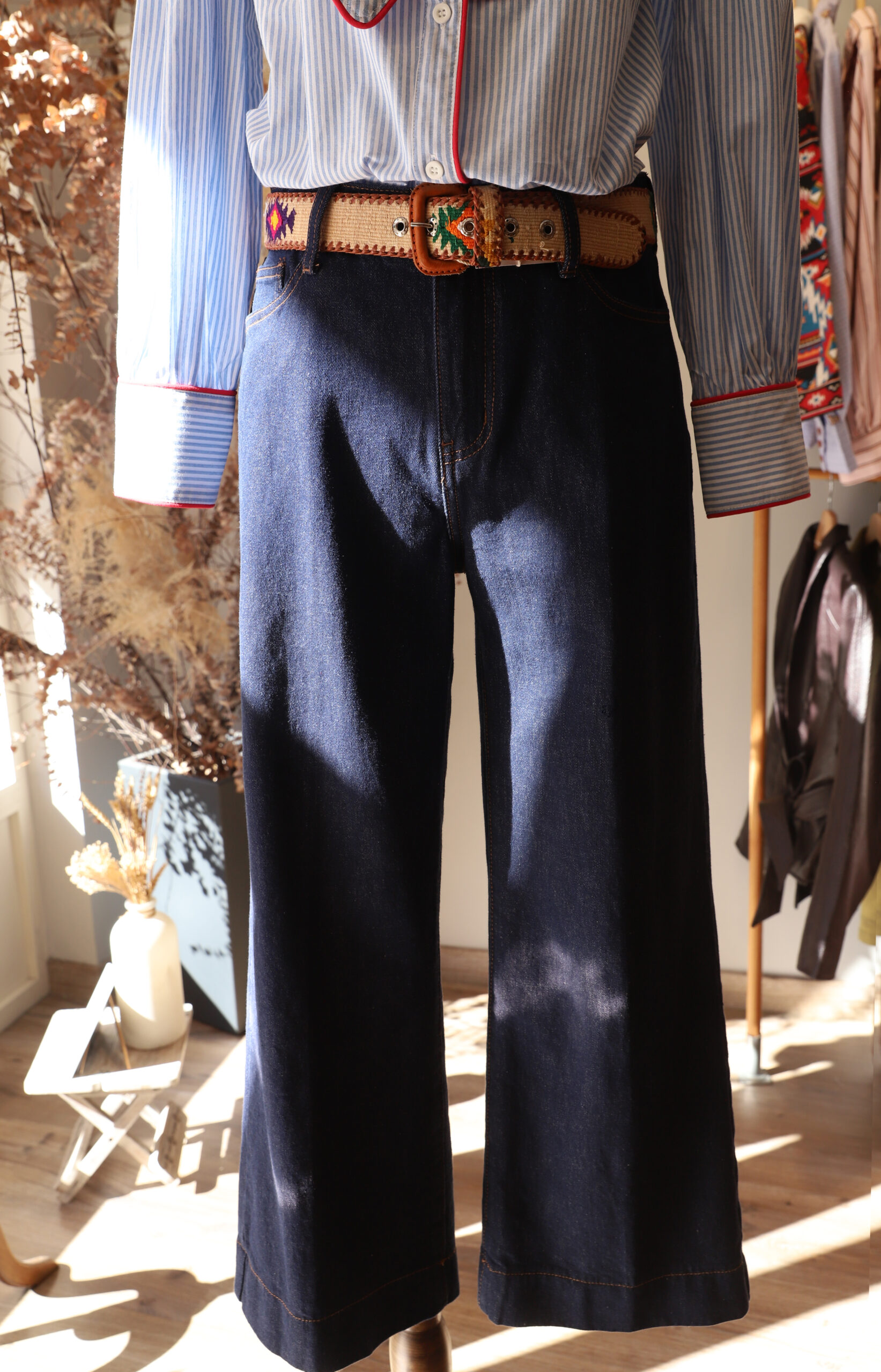 Vaquero fit ideal-denim oscuro
